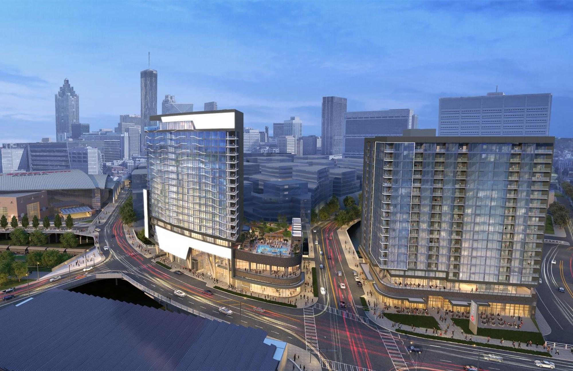 Hotel Phoenix Centennial Yard Atlanta Luaran gambar